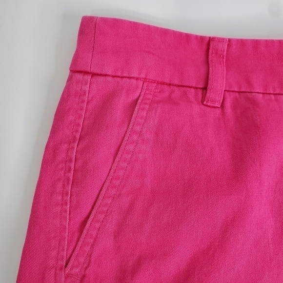J. Crew Women’s Bright Hot Pink Shorts Size 12 - Picture 2 of 8